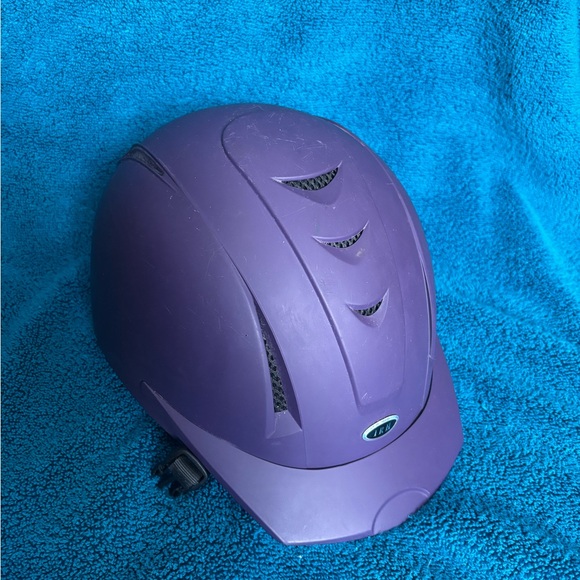 Purple Riding Helmet - Picture 6 of 7